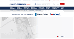 Desktop Screenshot of butlertechnik.com